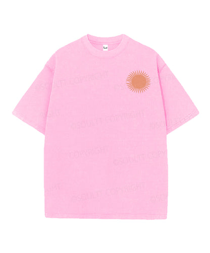 Salt & Light Double Sided Unisex Christian Washed T-Shirt & Shorts