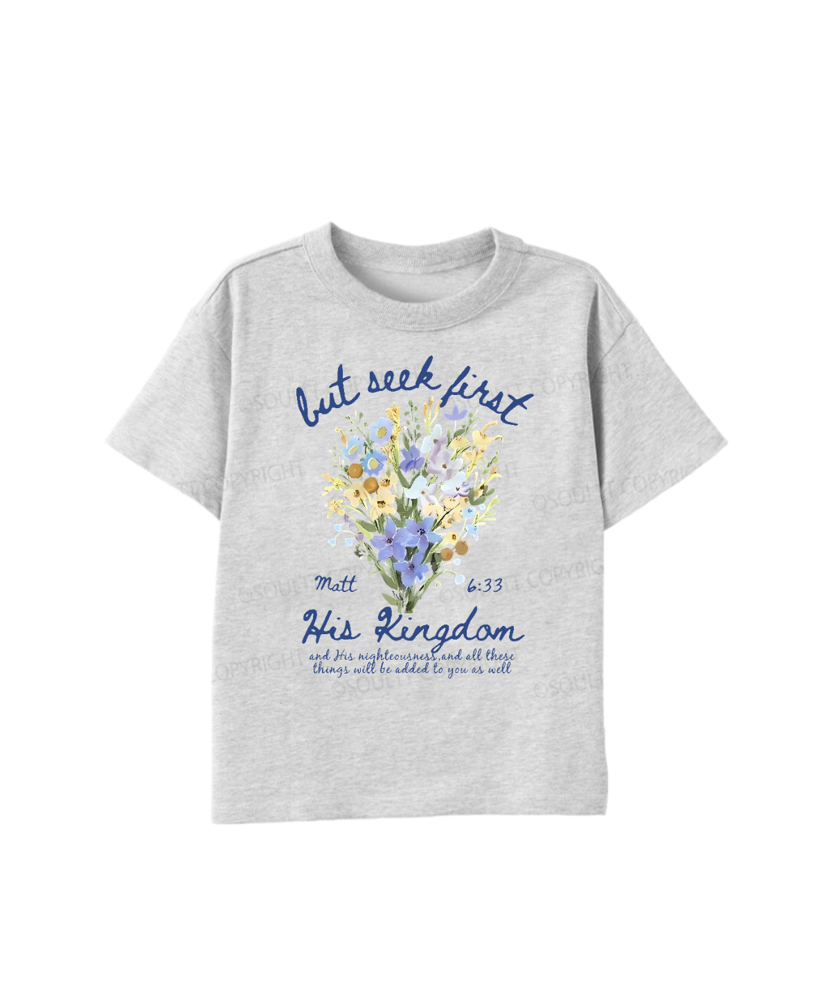 Kids His Kingdom Cotton Christian T-shirt