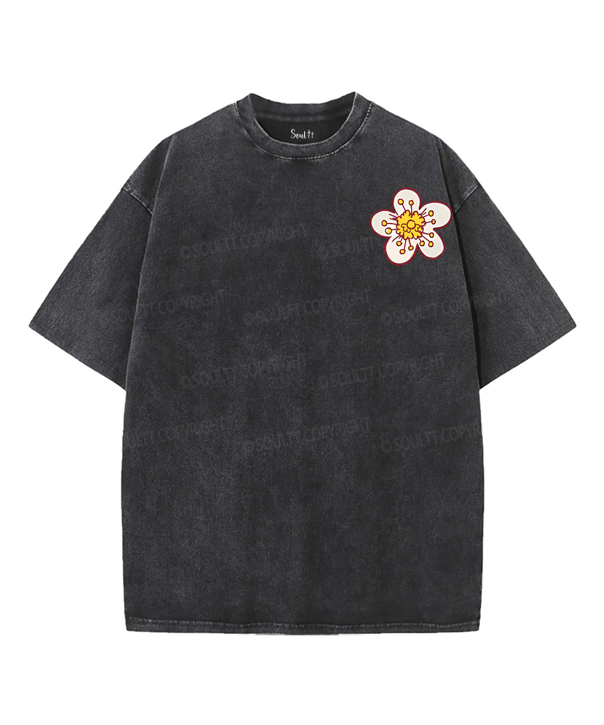 Jesus Loves You Double Sided Unisex Washed Christian T-shirt