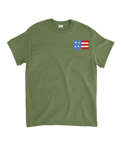 She Loves Jesus And America Too Double Sided Unisex Cotton Christian T-Shirt