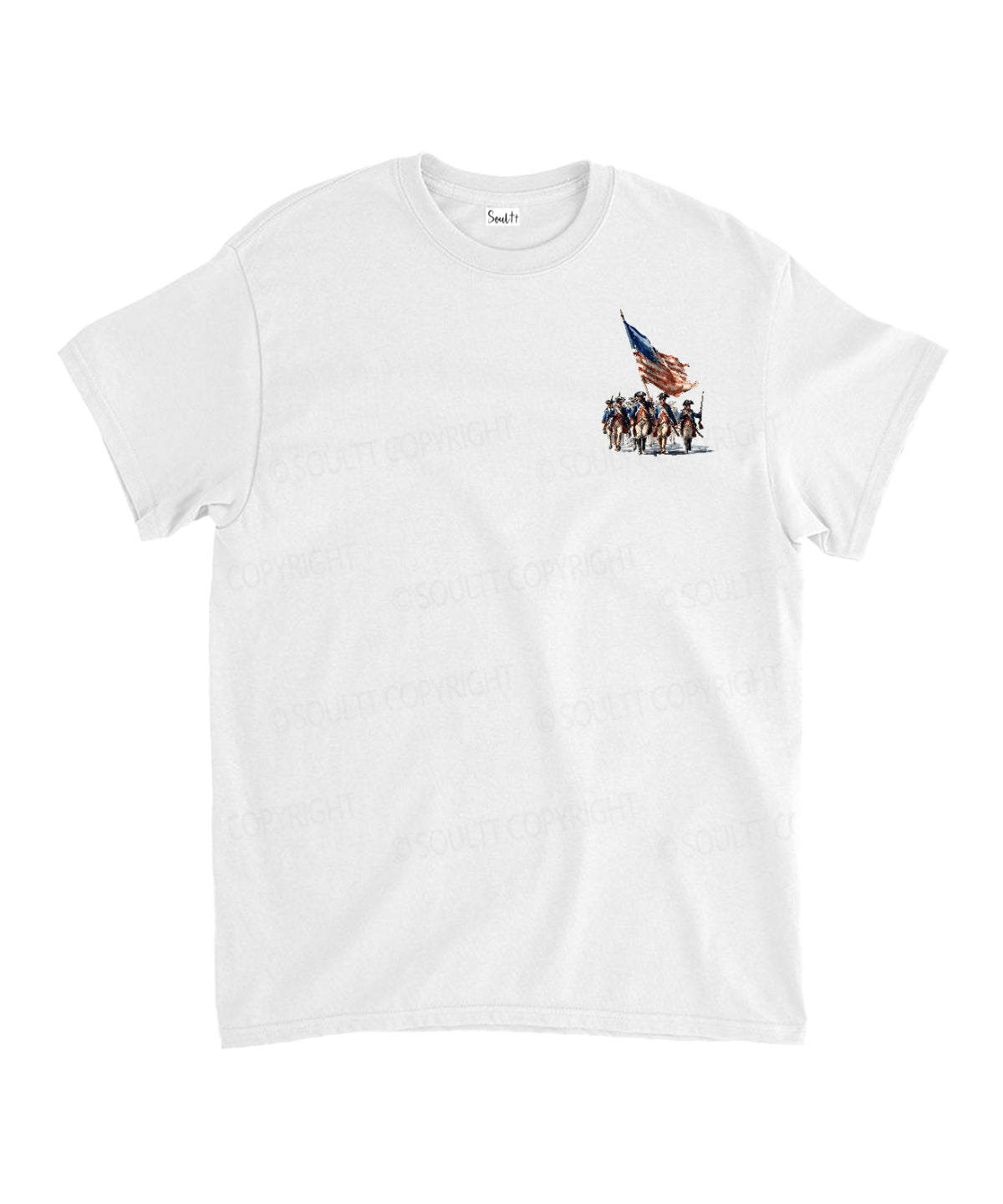 250 Years America Anniversary Double Sided Unisex Cotton Christian T-Shirt