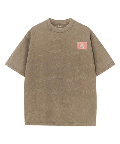 Blessed Double Sided Unisex Washed Christian T-shirt