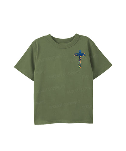 Kids If The Stars Were Made To Worship Double Sided Cotton Christian T-shirt