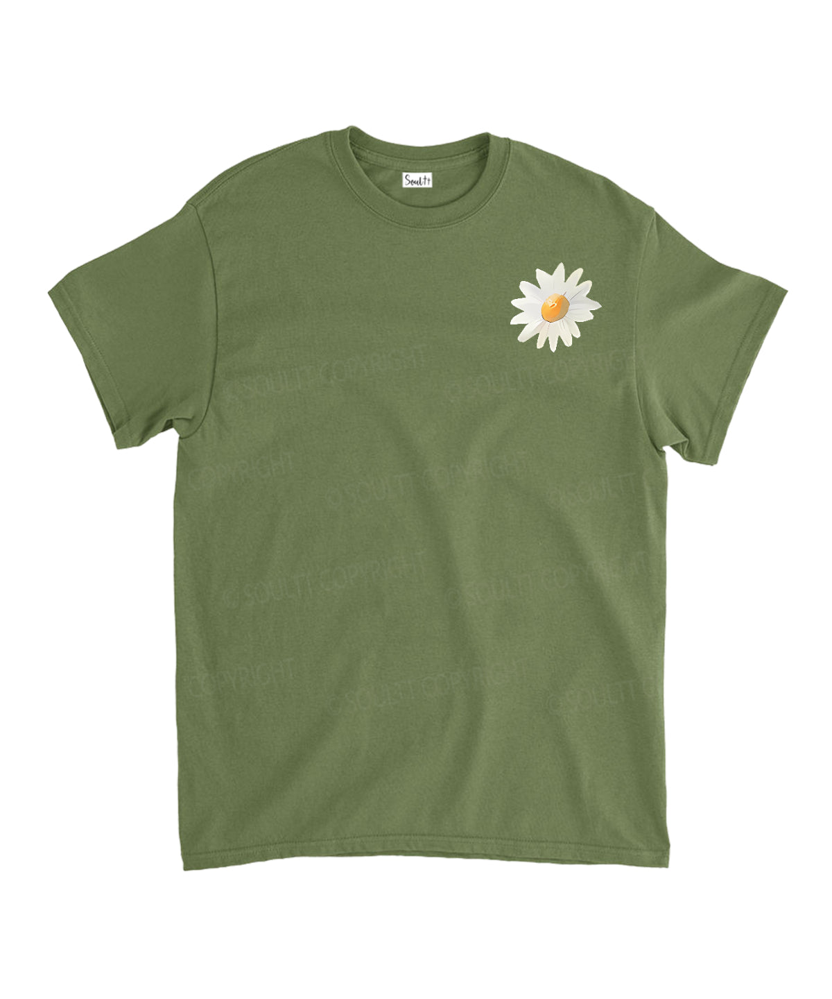 Consider The Wildflowers Double Sided Unisex Cotton Christian T-Shirt