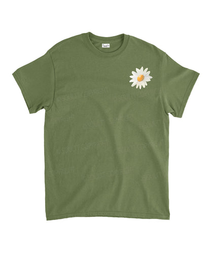 Consider The Wildflowers Double Sided Unisex Cotton Christian T-Shirt