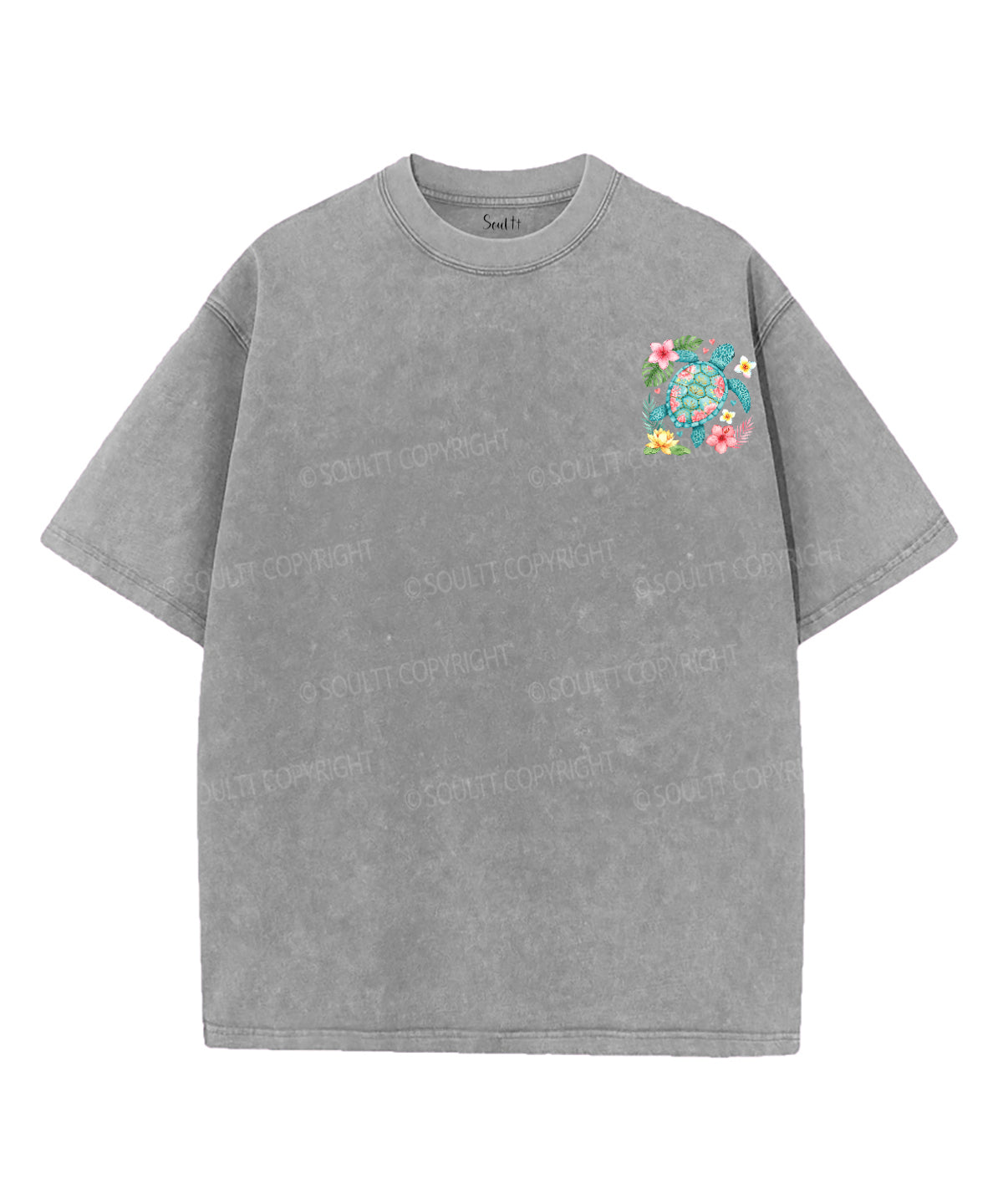 Love Is Kind Double Sided Unisex Washed Christian T-shirt