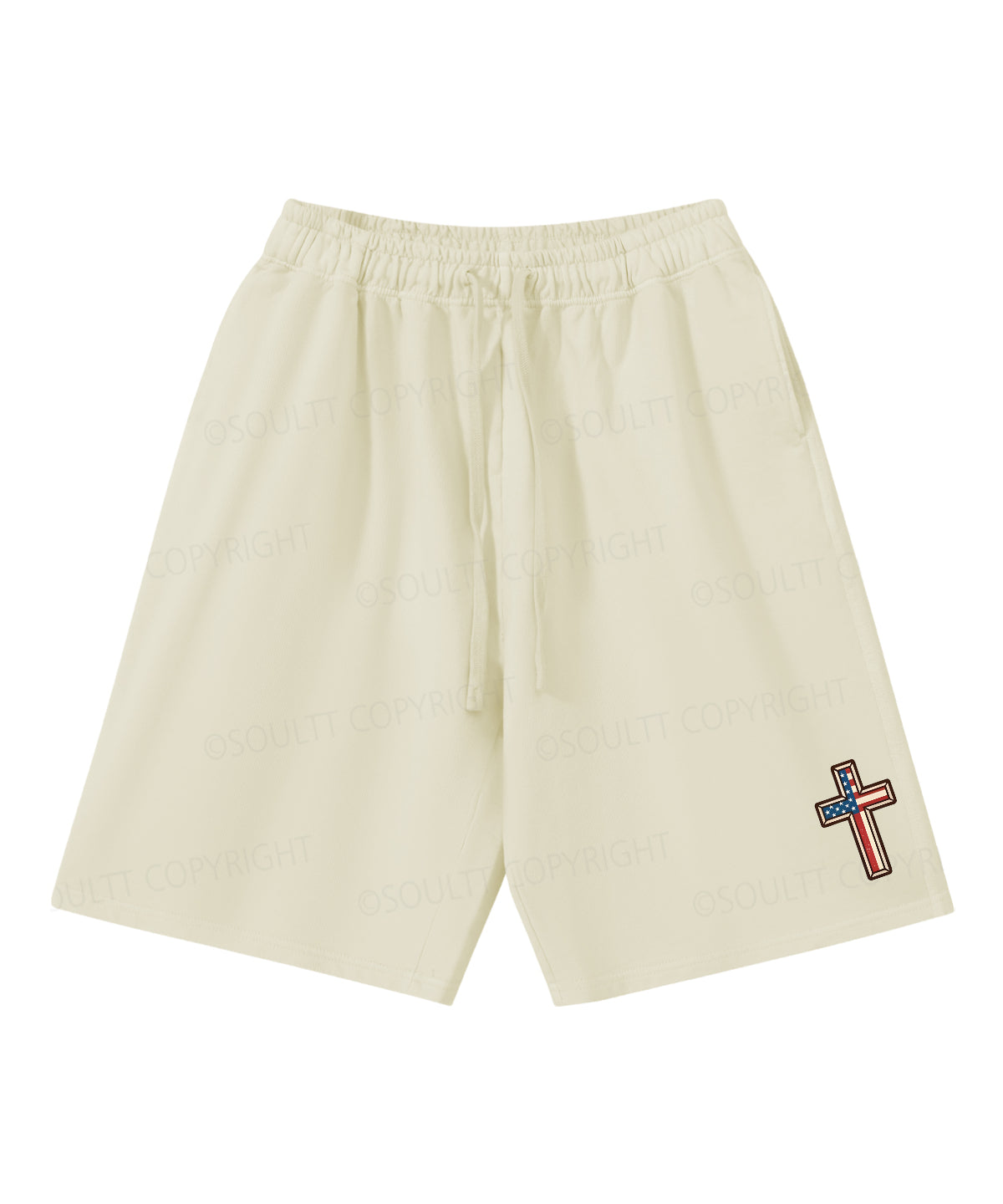 Hooked On Jesus Double Sided Unisex Christian Washed T-Shirt & Shorts