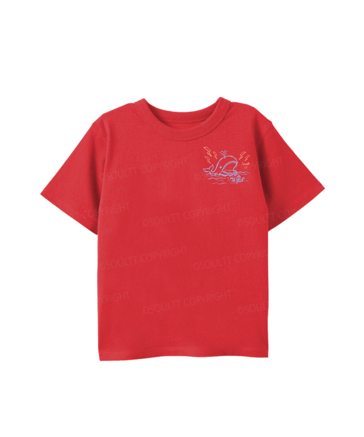 Kids We're Doing God's Will Double Sided Cotton Christian T-shirt