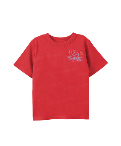 Kids We're Doing God's Will Double Sided Cotton Christian T-shirt