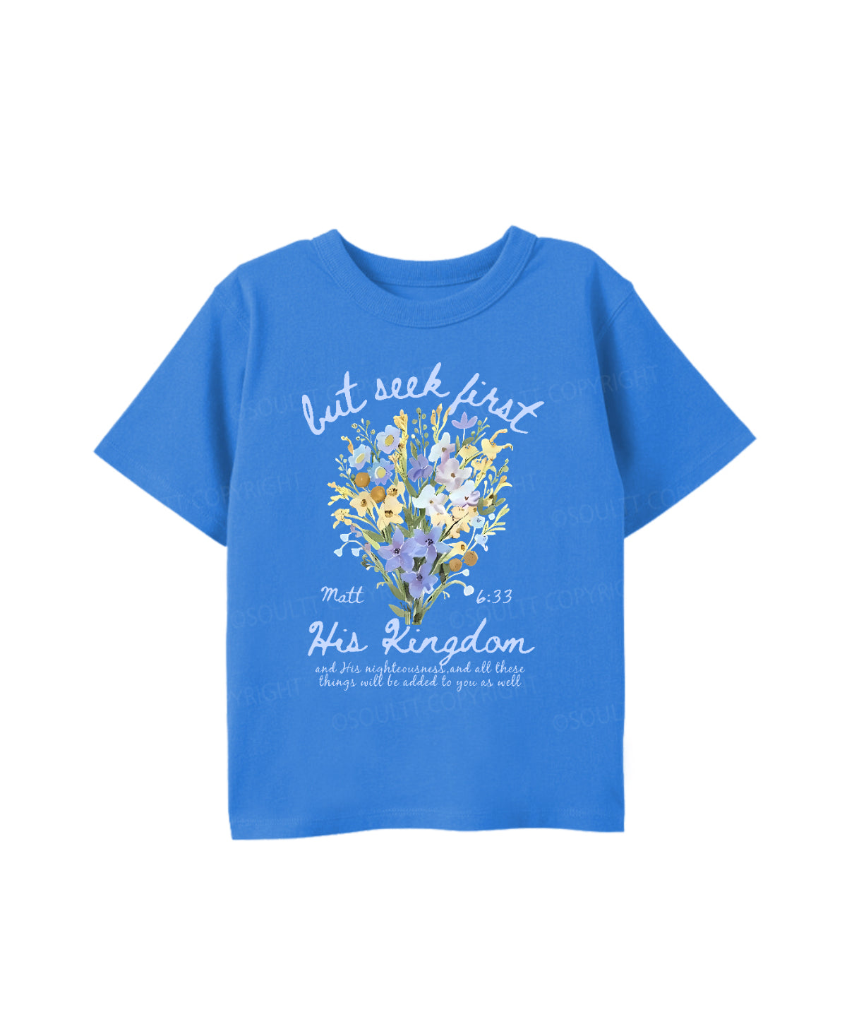 Kids His Kingdom Cotton Christian T-shirt
