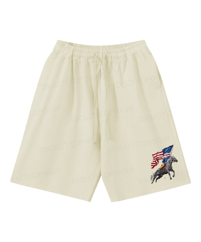 250 Years America Anniversary Double Sided Unisex Christian Washed T-Shirt & Shorts