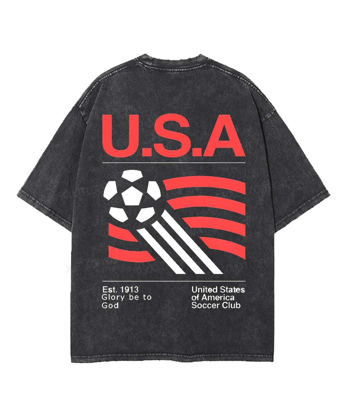 World Cup Double Sided Unisex Washed Christian T-shirt
