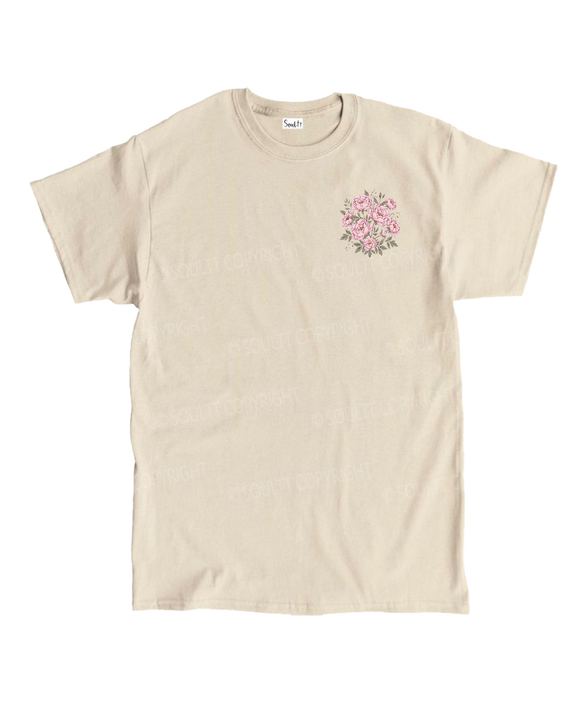 Rooted In Christ Double Sided Unisex Cotton Christian T-Shirt