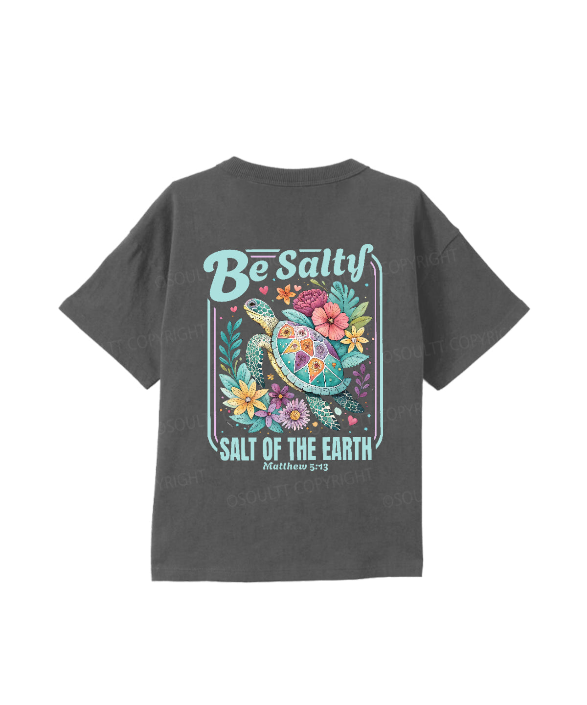 Kids Salt Of The Earth Double Sided Cotton Christian T-shirt