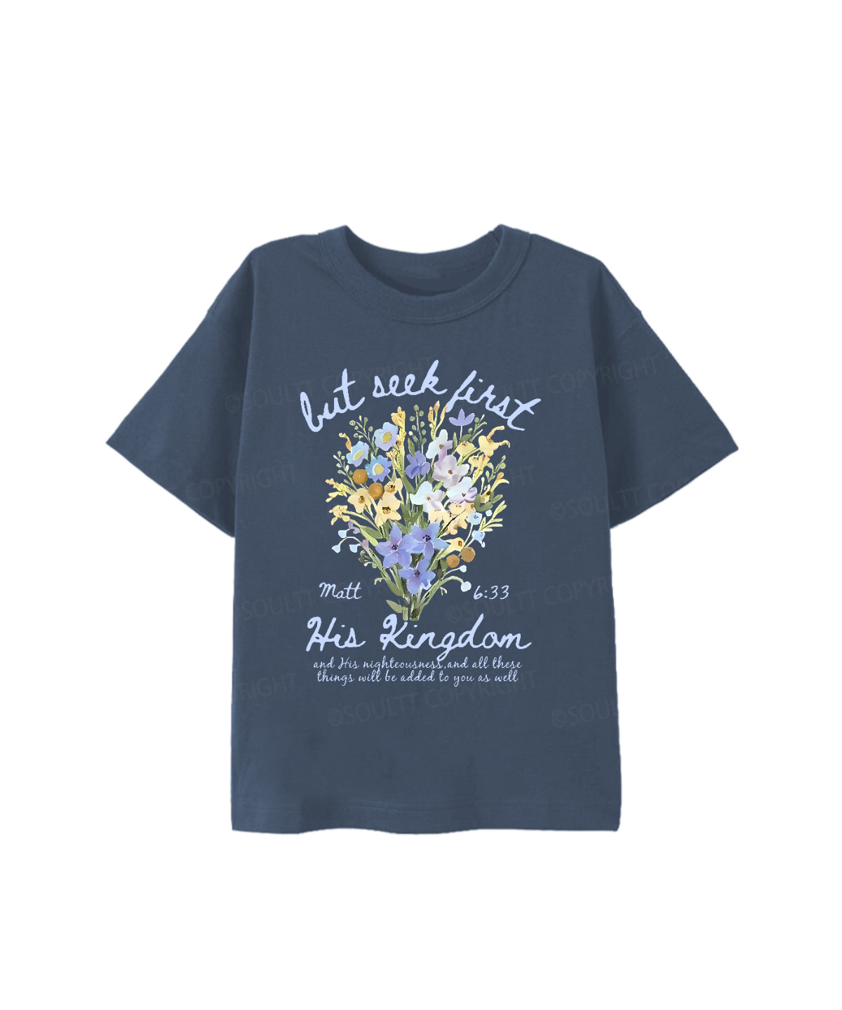 Kids His Kingdom Cotton Christian T-shirt
