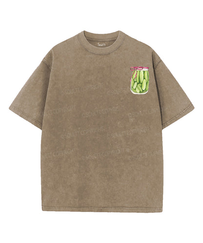 Salty & Saved Double Sided Unisex Washed Christian T-shirt