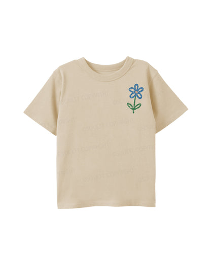 Kids Faith Over Fear Double Sided Cotton Christian T-shirt