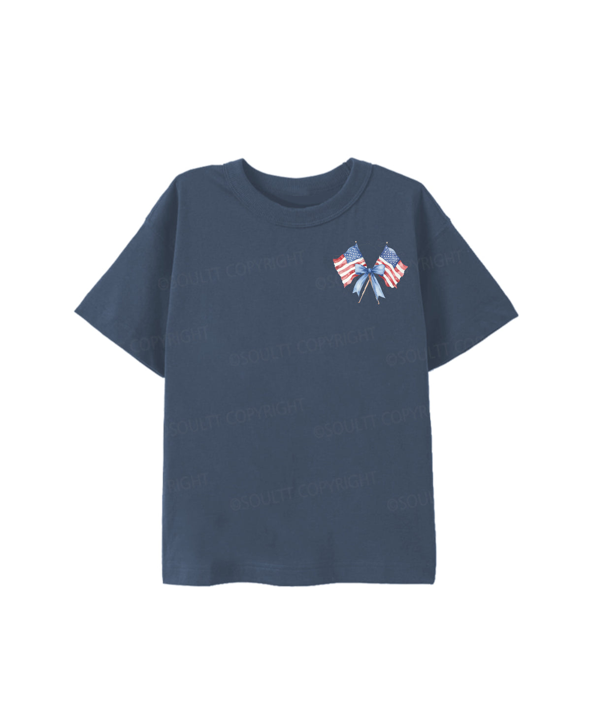 Kids Blessed Is A Nation Whose god Is The Lord Cotton Christian T-shirt
