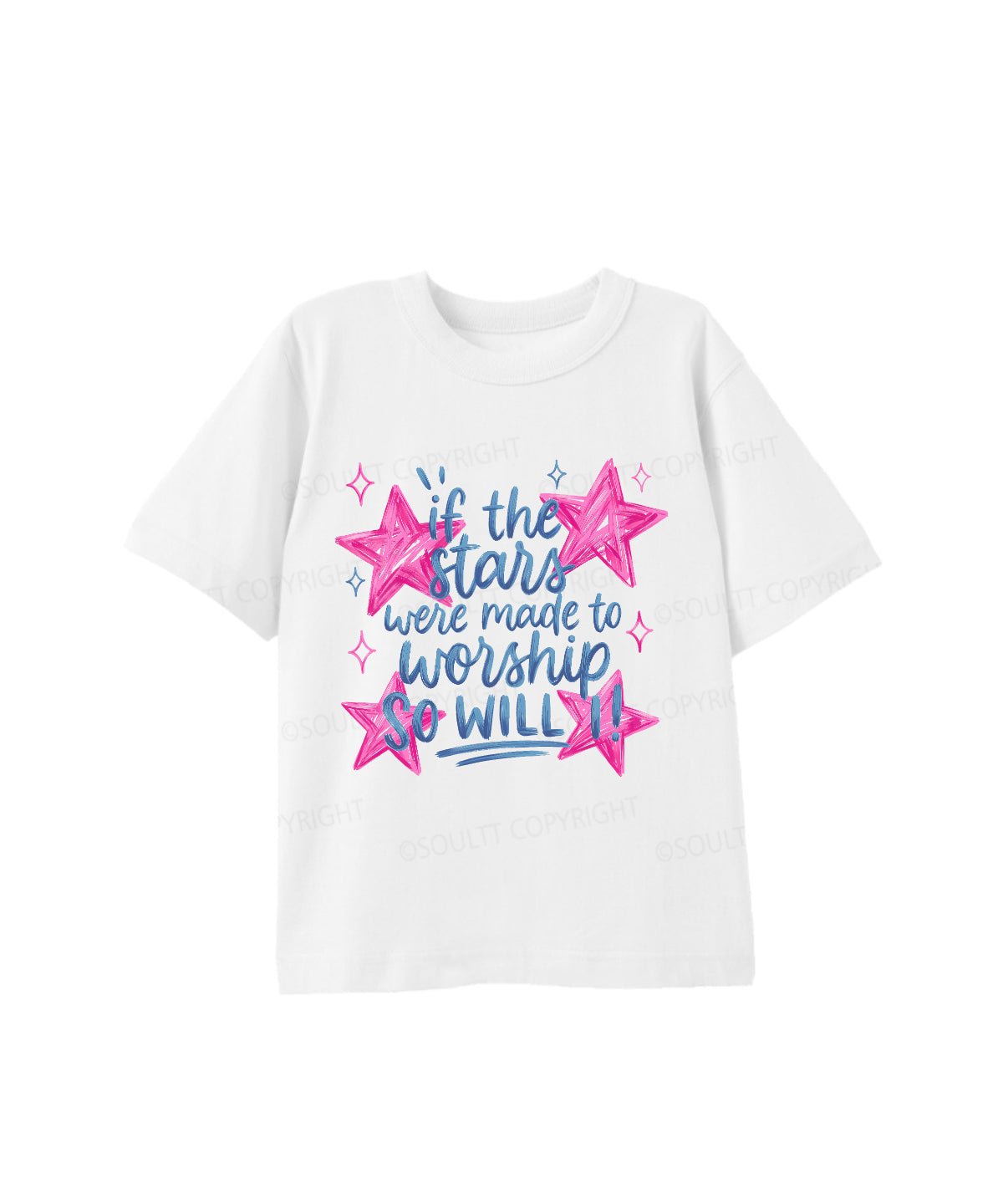 Kids If The Stars Were Made Cotton Christian T-shirt