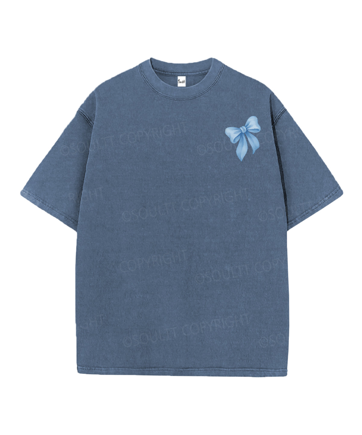 Loves Jesus And America Too Double Sided Unisex Christian Washed T-Shirt & Shorts