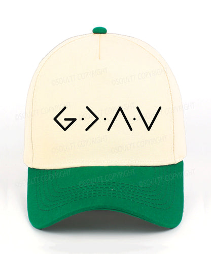 Faith Symbol Embroidered Christian Trucker Hat