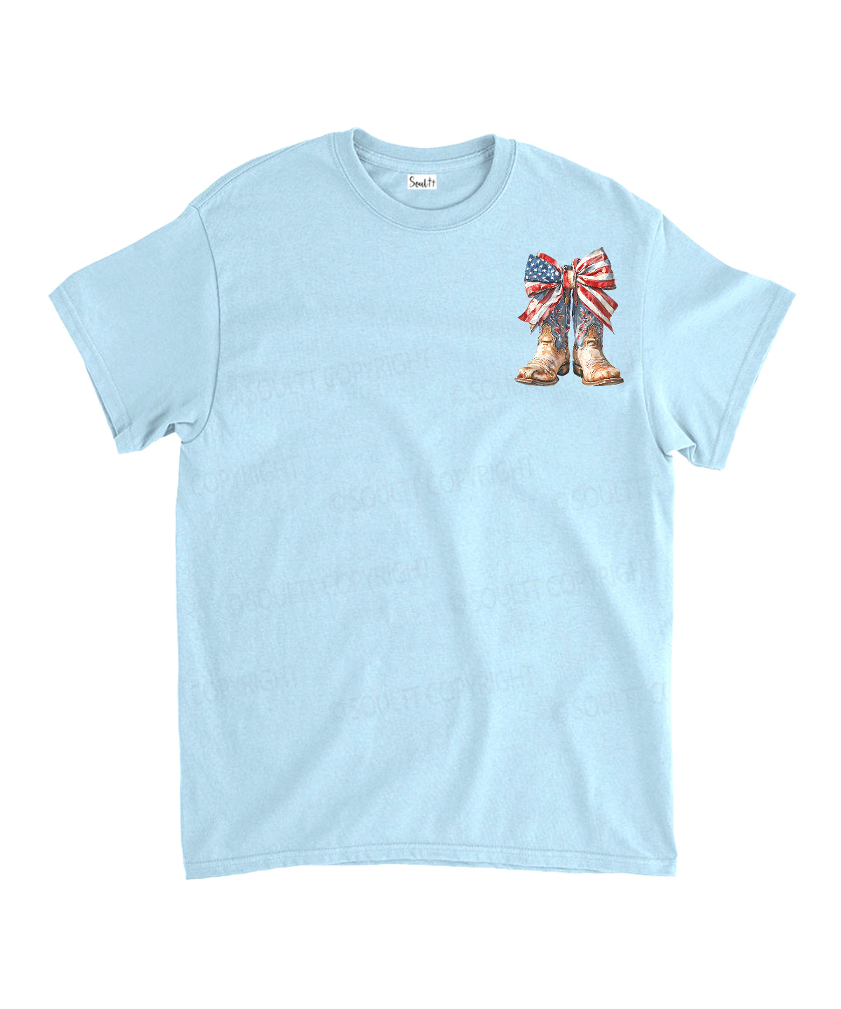 God Bless America Double Sided Unisex Cotton Christian T-Shirt
