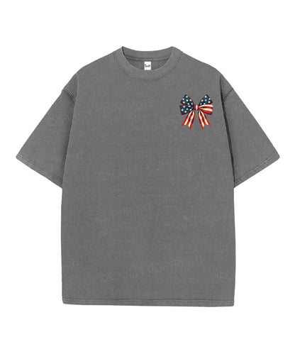 250 Years America Anniversary Double Sided Unisex Christian Washed T-Shirt & Shorts