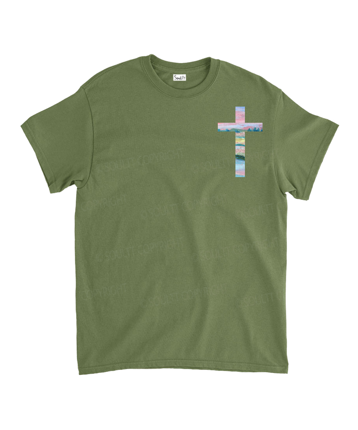 He Heals The Brokenhearted Double Sided Unisex Cotton Christian T-Shirt