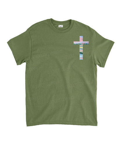 He Heals The Brokenhearted Double Sided Unisex Cotton Christian T-Shirt