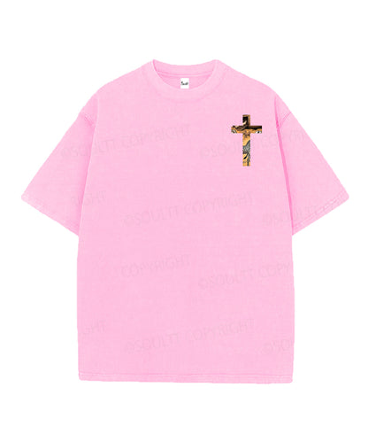 It's About To Rain We're Not Missing This Boat Double Sided Unisex Christian Washed T-Shirt & Shorts