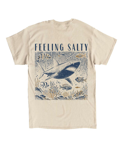 Feeling Salty Double Sided Unisex Cotton Christian T-Shirt