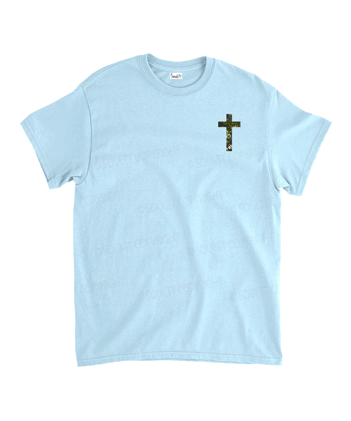 Rooted In Christ Double Sided Unisex Cotton Christian T-Shirt