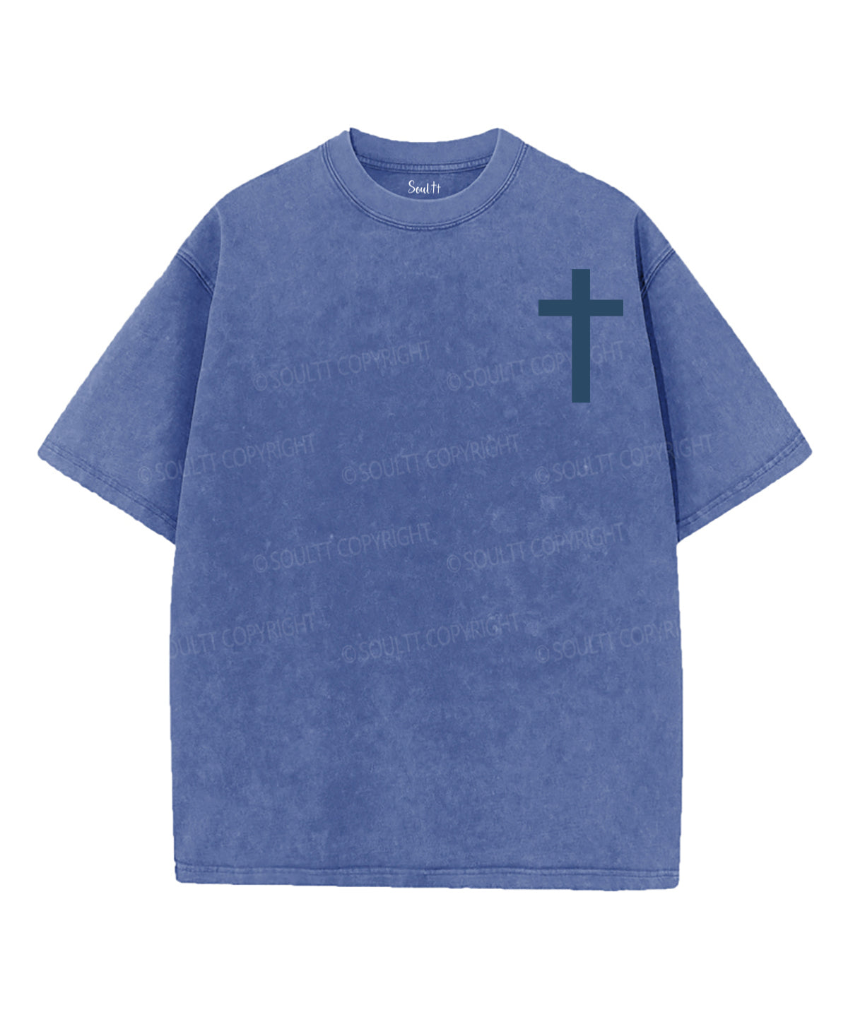 His Mercies Are New Every Morning Double Sided Unisex Washed Christian T-shirt