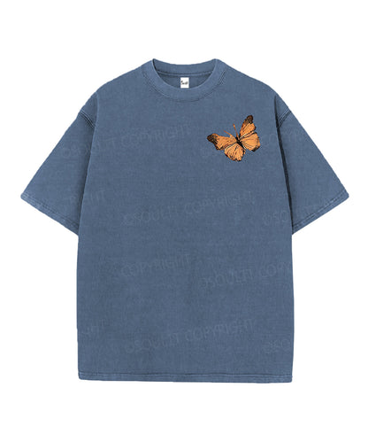 She Tends Her Garden Double Sided Unisex Christian Washed T-Shirt & Shorts