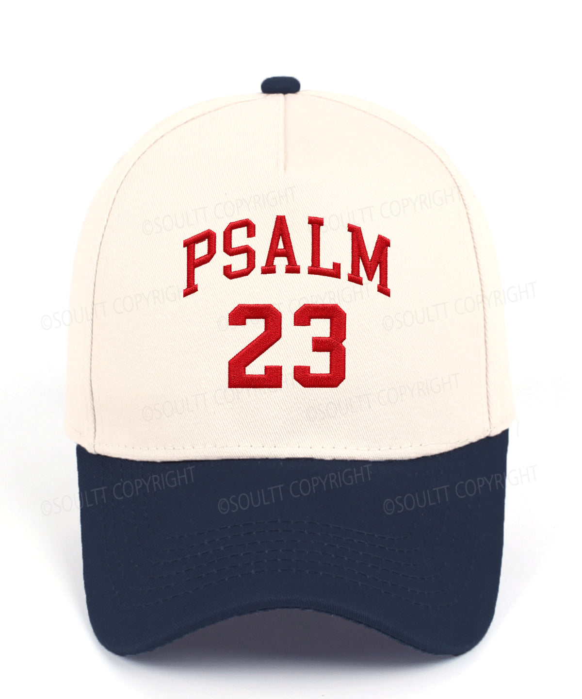Psalm 23 Embroidered Christian Trucker Hat