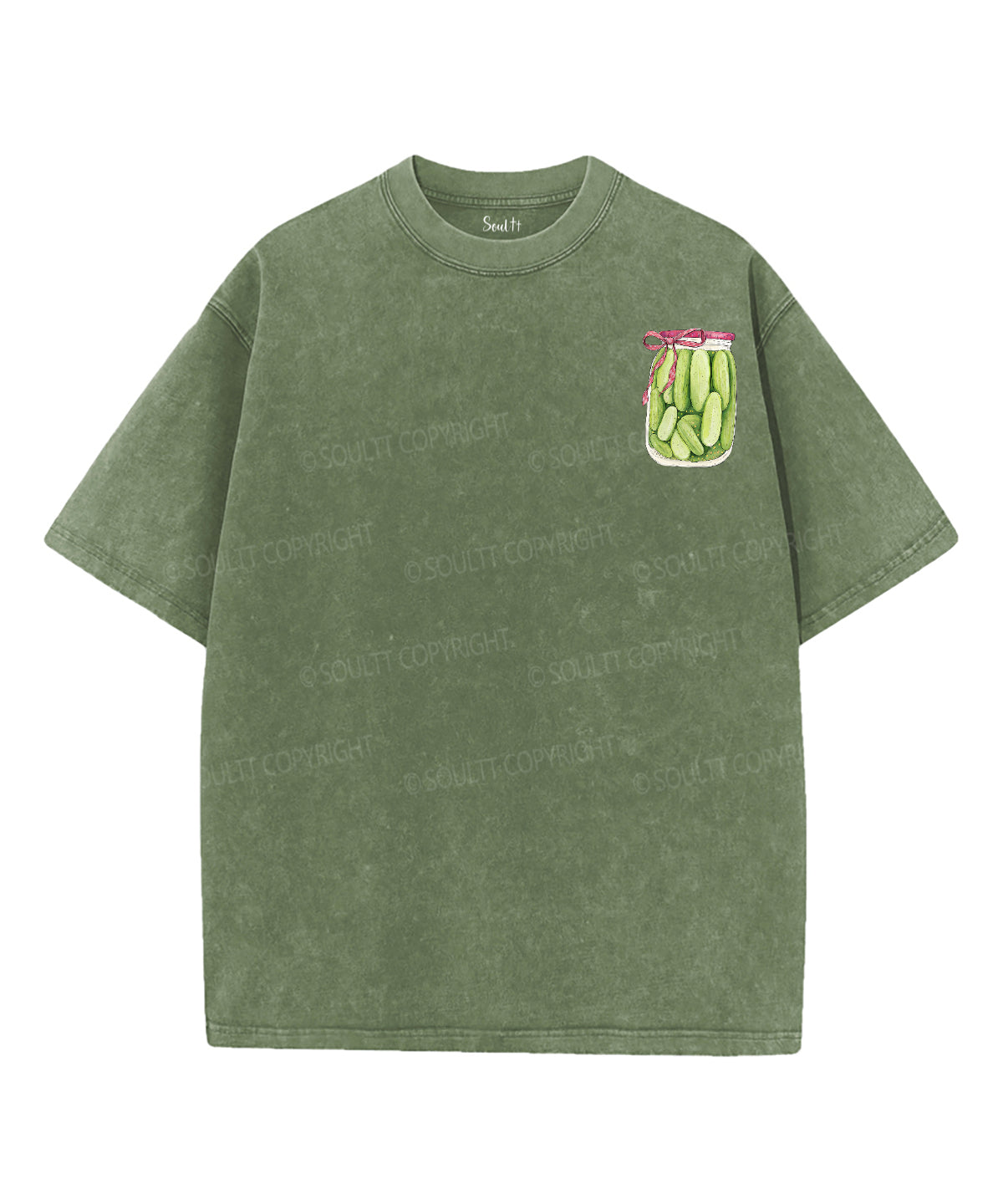 Salty & Saved Double Sided Unisex Washed Christian T-shirt