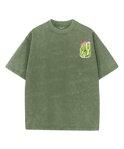 Salty & Saved Double Sided Unisex Washed Christian T-shirt