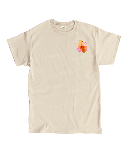 Consider The Wildflowers Double Sided Unisex Cotton Christian T-Shirt