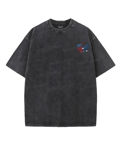 250 Years America Anniversary Double Sided Unisex Washed Christian T-shirt