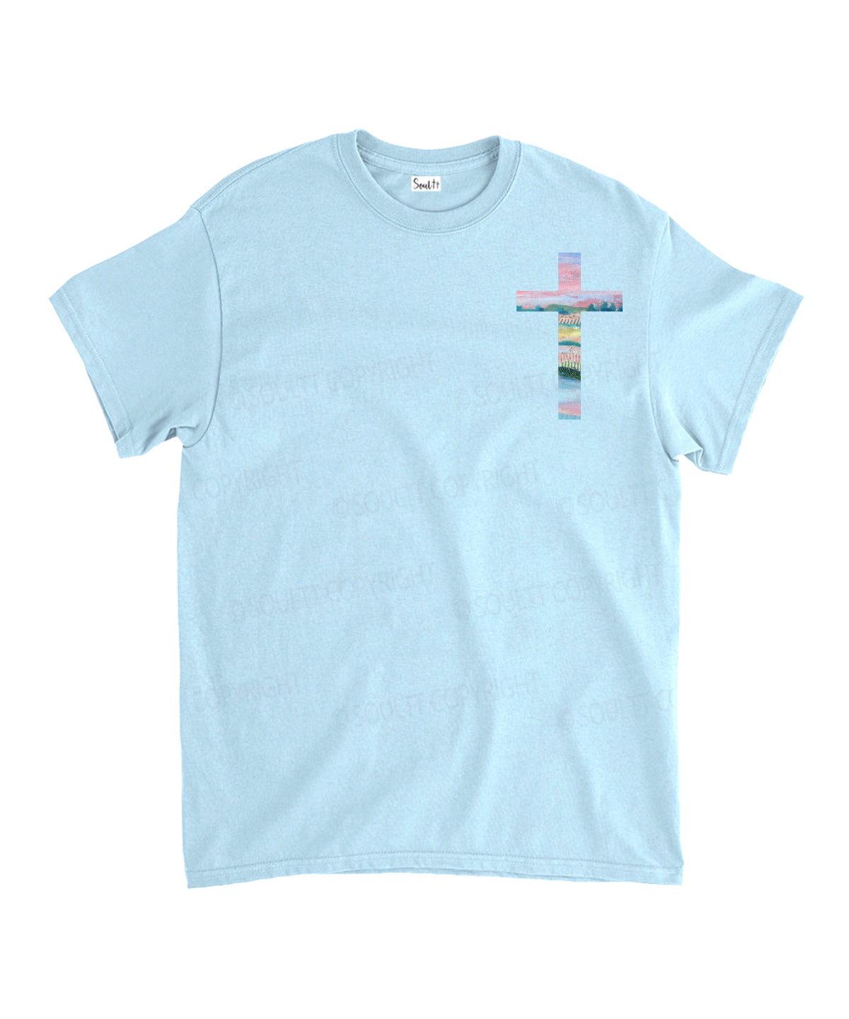 He Heals The Brokenhearted Double Sided Unisex Cotton Christian T-Shirt