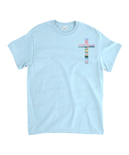 He Heals The Brokenhearted Double Sided Unisex Cotton Christian T-Shirt