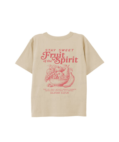 Kids Fruit Of The Spirit Double Sided Cotton Christian T-shirt