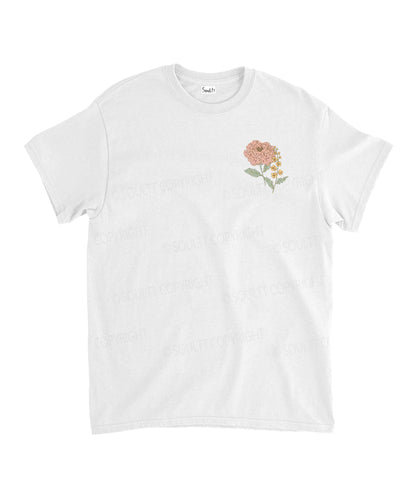 Created By The Creator Double Sided Unisex Cotton Christian T-Shirt