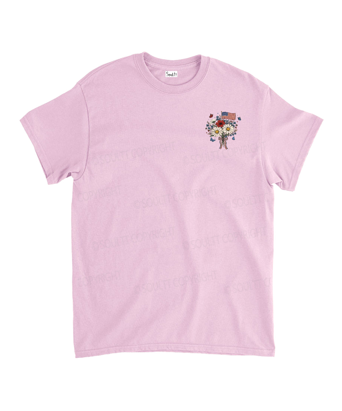 Faith Freedom Double Sided Unisex Cotton Christian T-Shirt
