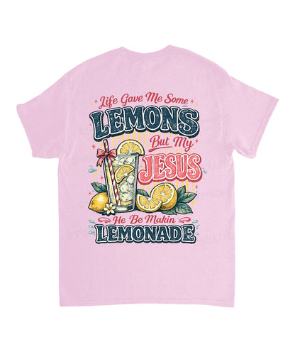 Life Gave Me Some Lemons Double Sided Unisex Cotton Christian T-Shirt