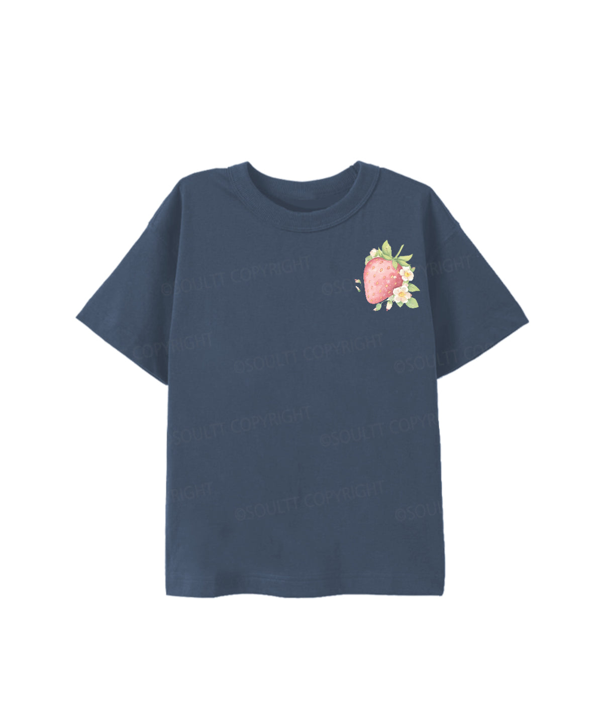 Kids The Lord Is Good Double Sided Cotton Christian T-shirt