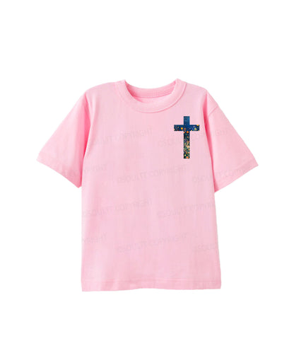 Kids If The Stars Were Made To Worship Double Sided Cotton Christian T-shirt