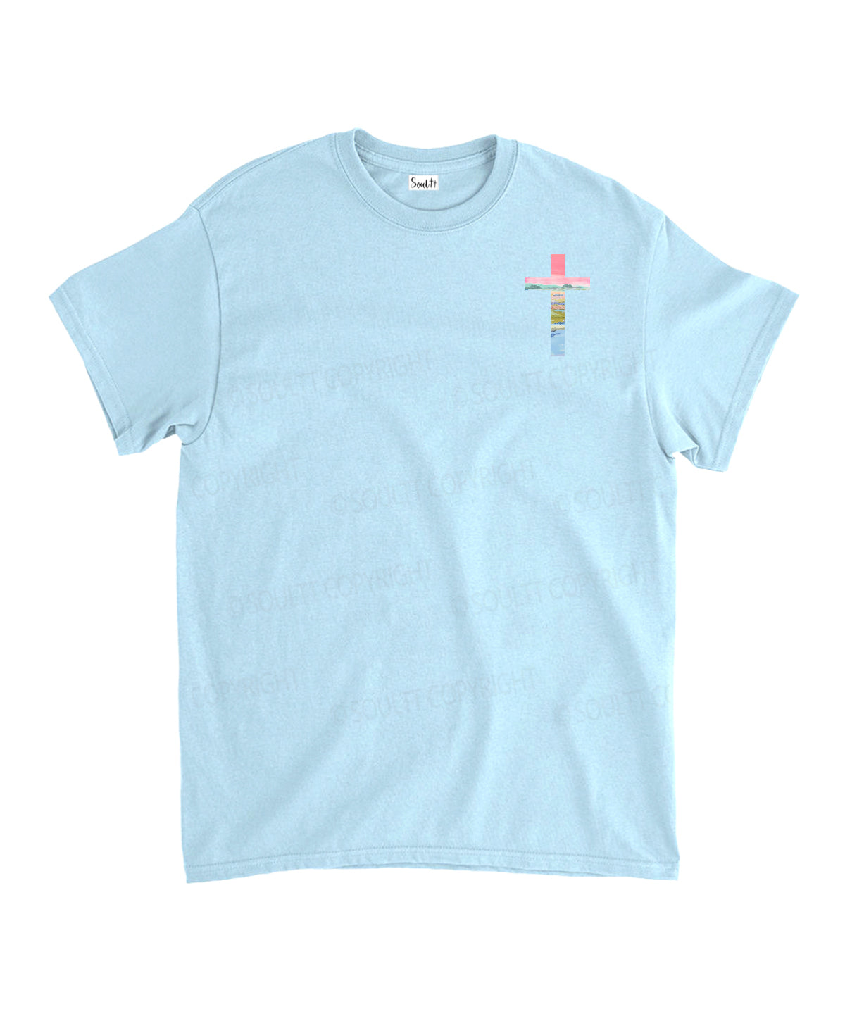 His Mercies Are New Every Morning Double Sided Unisex Cotton Christian T-Shirt
