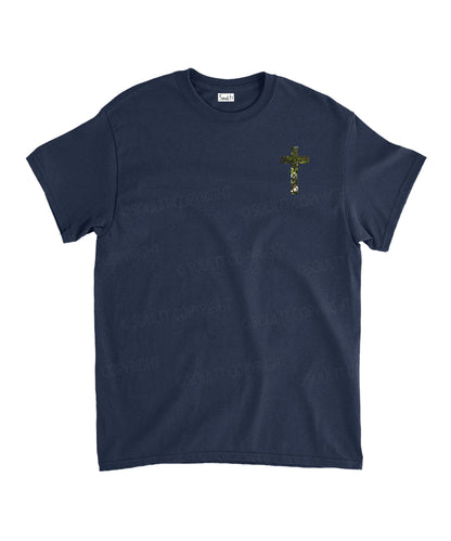 Rooted In Christ Double Sided Unisex Cotton Christian T-Shirt