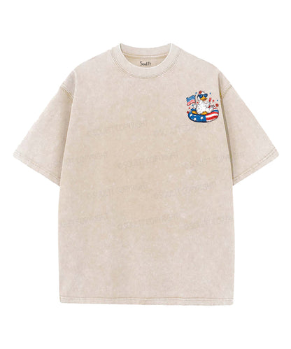Be Still & Know Double Sided Unisex Washed Christian T-shirt